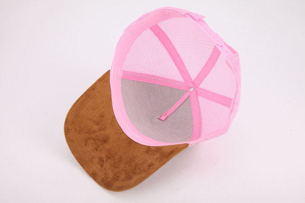 X-Logo Trucker Cap Brown/Pink