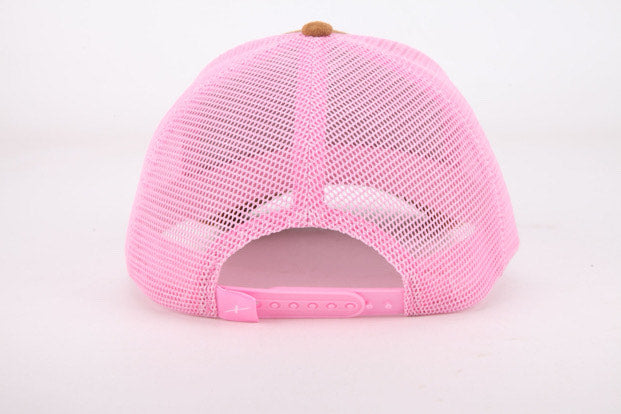 X-Logo Trucker Cap Brown/Pink