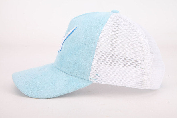 X-Logo Trucker Cap Blue/White